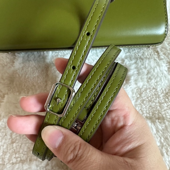 NWT! RARE! Tory Burch Mini Eleanor Top Handle Satchel in Matcha Green 154816 - Picture 7 of 8